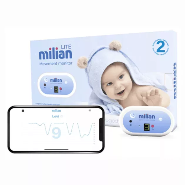 Milian légzésfigyelő Lite Bluetooth 2db érzékelőlappal
