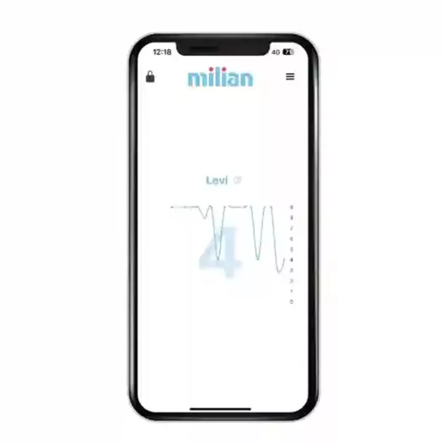 Milian légzésfigyelő Lite Bluetooth 2db érzékelőlappal