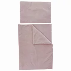   Soffi Baby ágynemű szett 2 részes 135x90 - 40x60cm apró csillag mintás rózsaszín