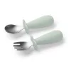 BabyOno evőeszköz-készlet rozsdamentes acél zöld 1665/04
