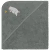 Fillikid Kapucnis törölköző 75x75 maci 1032-54 - zöld