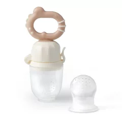 BabyOno Szilikon etetőháló Twist-out Dino - bézs 1551/03