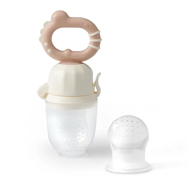 BabyOno Szilikon etetőháló Twist-out Dino - bézs 1551/03