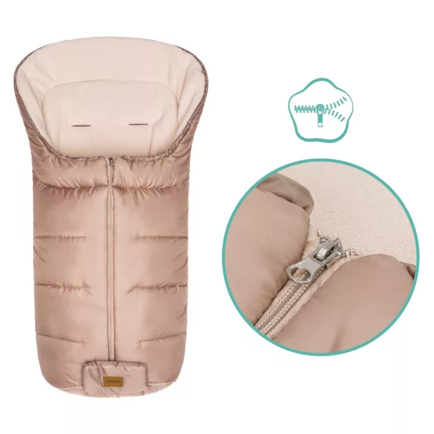 Fillikid Bundazsák babakocsiba Eco big 1220-09 - natúr