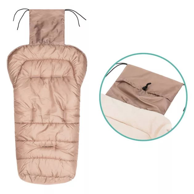 Fillikid Bundazsák babakocsiba Eco big 1220-09 - natúr