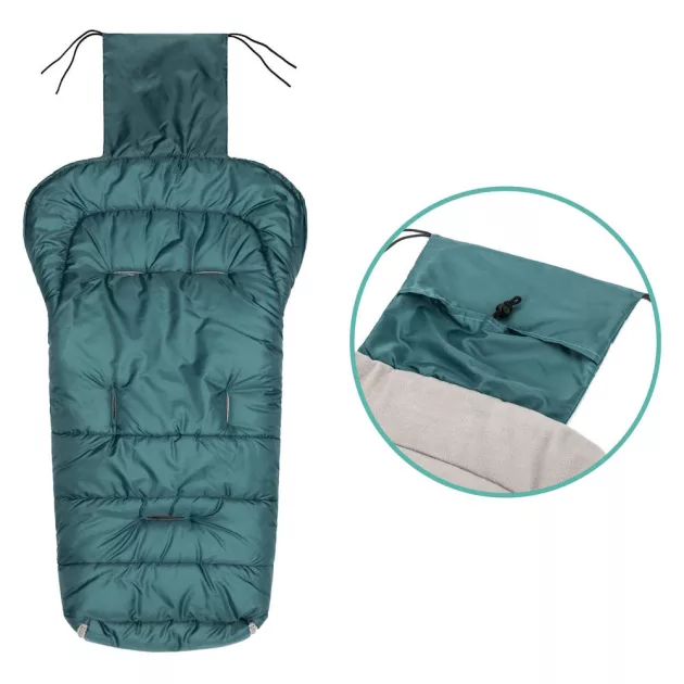 Fillikid Bundazsák babakocsiba Eco big 1220-34 - smaragd