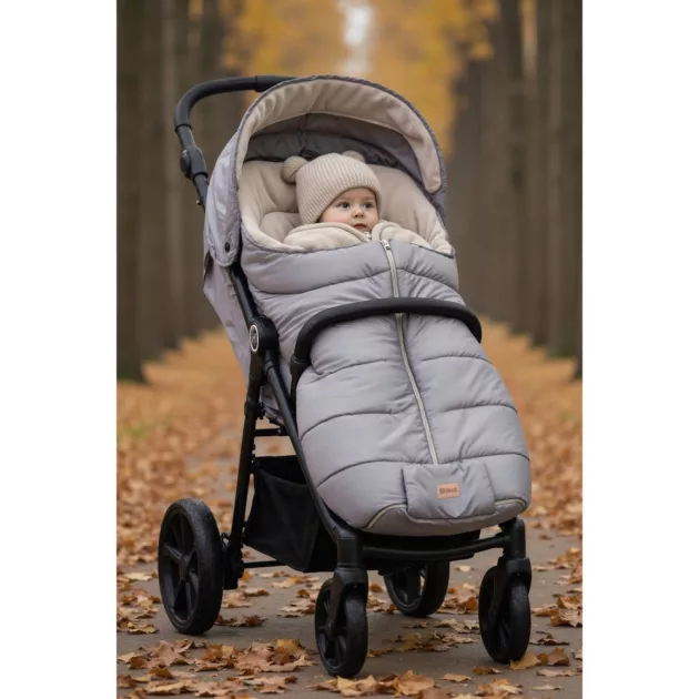 Fillikid Bundazsák babakocsiba Eco big 1220-37 - ezüst