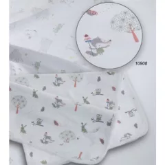 Gamberritos takaró pamut rókás 80x80cm 10908