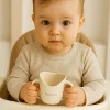 BabyOno Tanulópohár ergonómikus 6hó - bézs 1463/09