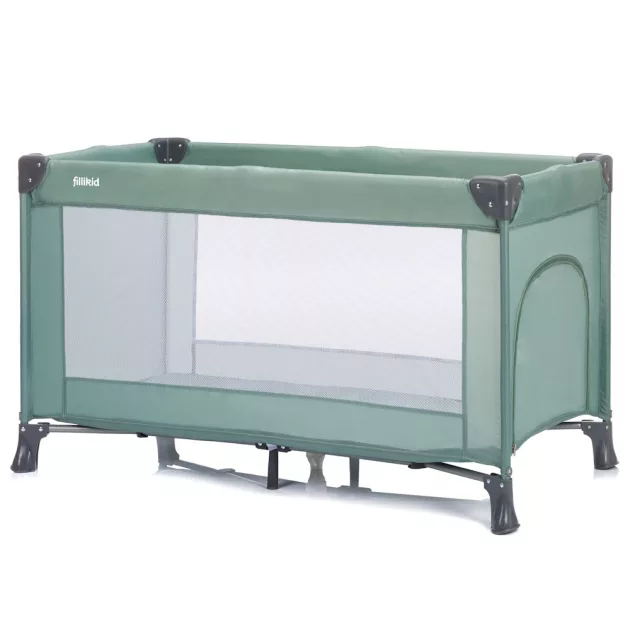 Fillikid Utazóágy Valentina 120x60cm 4066-04 - zöld