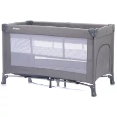 Fillikid utazóágy Milano 120x60cm szürke 4067-17