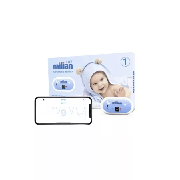 Milian légzésfigyelő Lite Bluetooth 1db érzékelőlappal