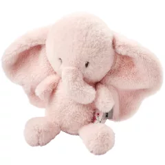 Nattou ölelő plüssjáték FANFAN elefánt pink