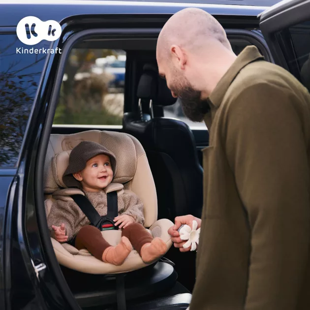 Kinderkraft gyerekülés Xpedition 3 i-Size 360 fok Isofix 40-150cm szürke