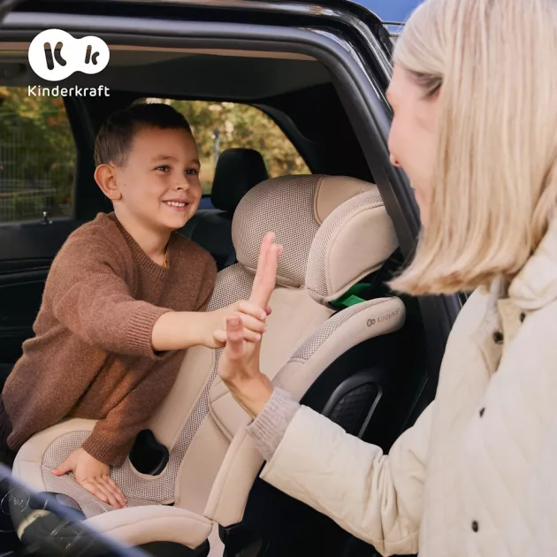 Kinderkraft gyerekülés Xpedition 3 i-Size 360 fok Isofix 40-150cm szürke