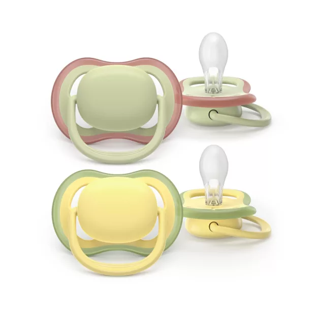 Philips AVENT Játszócumi Ultra Air 18hó lányos 2db - neutral