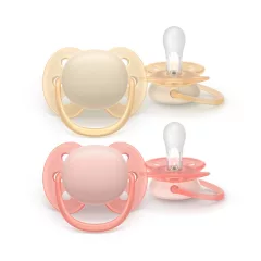   Philips AVENT játszócumi Ultrasoft neutral 0-6hó lányos 2db