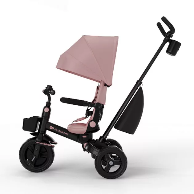 Kinderkraft tricikli 6in1 AVEO 2 PLUS pink