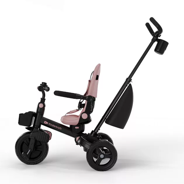 Kinderkraft tricikli 6in1 AVEO 2 PLUS pink