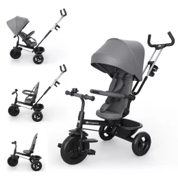 Kinderkraft tricikli Aston 2 Plus grey