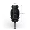 Kinderkraft gyerekülés I-360 Plus 2 i-Size Isofix 40-150cm fekete