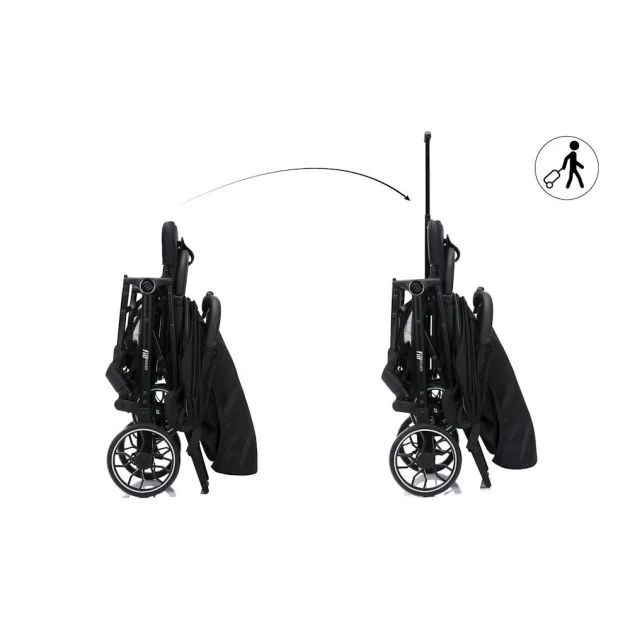 Fill sportbabakocsi Rover fekete K868-06