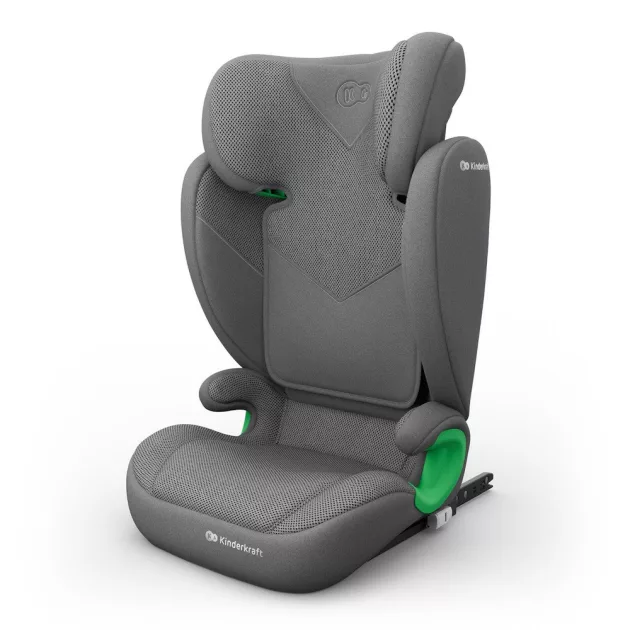 Kinderkraft gyerekülés Junior Fix 2 PLUS i-Size Isofix 100-150cm szürke