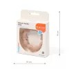BabyOno rágóka - RING szilikon gyűrű bézs 825/04