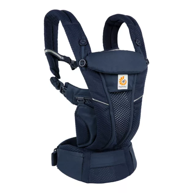Ergobaby Omni Breeze Hordozó: Midnight Blue / Kék