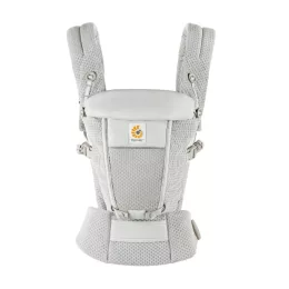   Ergobaby Adapt Soft Flex Mesh Hordozó: Pearl Grey / Gyöngy szürke
