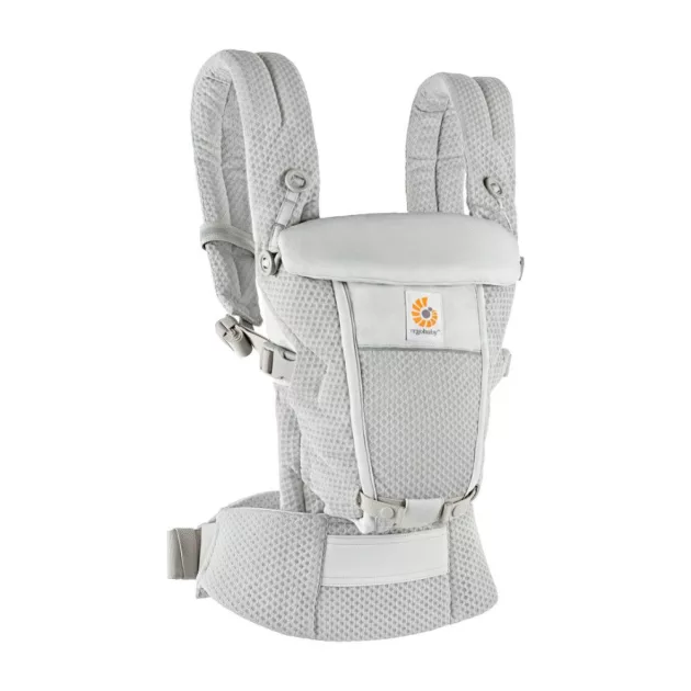 Ergobaby Adapt Soft Flex Mesh Hordozó: Pearl Grey / Gyöngy szürke