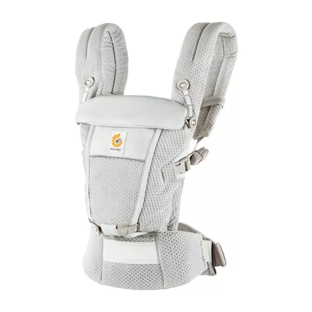 Ergobaby Adapt Soft Flex Mesh Hordozó: Pearl Grey / Gyöngy szürke
