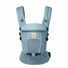   Ergobaby Adapt Soft Flex Mesh Hordozó: Slate Blue / Világos kék