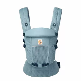   Ergobaby Adapt Soft Flex Mesh Hordozó: Slate Blue / Világos kék
