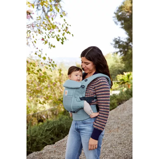 Ergobaby Adapt Soft Flex Mesh Hordozó: Slate Blue / Világos kék