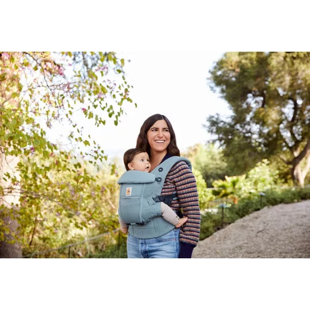 Ergobaby Adapt Soft Flex Mesh Hordozó: Slate Blue / Világos kék