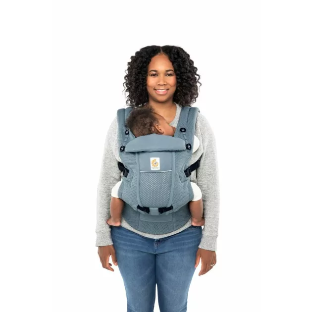 Ergobaby Adapt Soft Flex Mesh Hordozó: Slate Blue / Világos kék