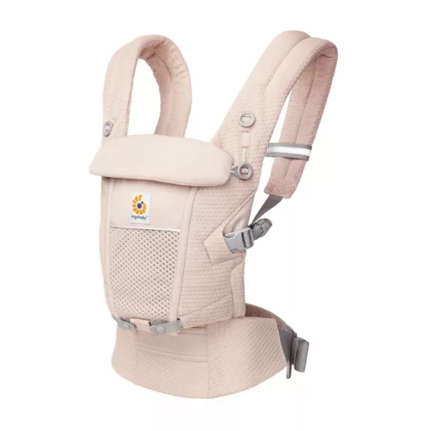 Ergobaby Adapt Soft Flex Mesh Hordozó: Pink Quartz / Pink