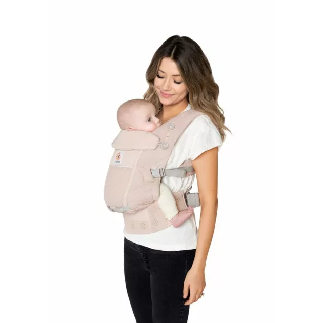 Ergobaby Adapt Soft Flex Mesh Hordozó: Pink Quartz / Pink