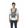 Ergobaby Embrace Hordozó Soft Air Mesh: Washed Black / Mosott fekete