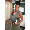 Ergobaby Embrace Hordozó Soft Air Mesh: Washed Black / Mosott fekete