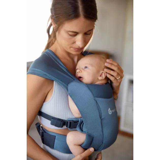 Ergobaby Embrace Hordozó Soft Air Mesh: Blue / Kék