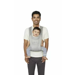 Ergobaby Embrace Hordozó Soft Air Mesh: Soft Grey / Szürke