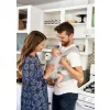 Ergobaby Embrace Hordozó Soft Air Mesh: Soft Grey / Szürke