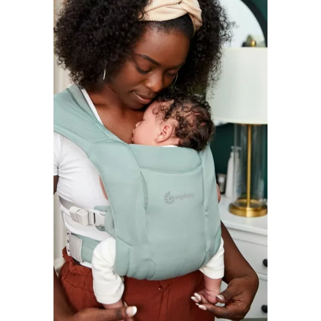 Ergobaby Embrace Hordozó Soft Air Mesh: Sage / Zsálya zöld