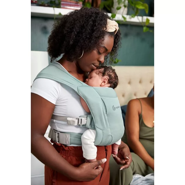 Ergobaby Embrace Hordozó Soft Air Mesh: Sage / Zsálya zöld