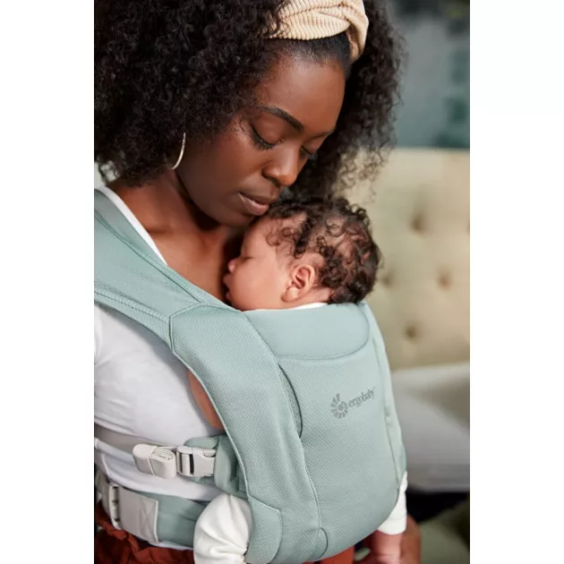 Ergobaby Embrace Hordozó Soft Air Mesh: Sage / Zsálya zöld