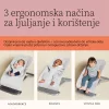 Ergobaby Evolve 3in1 Pihenőszék - Charcoal Grey / Szürke