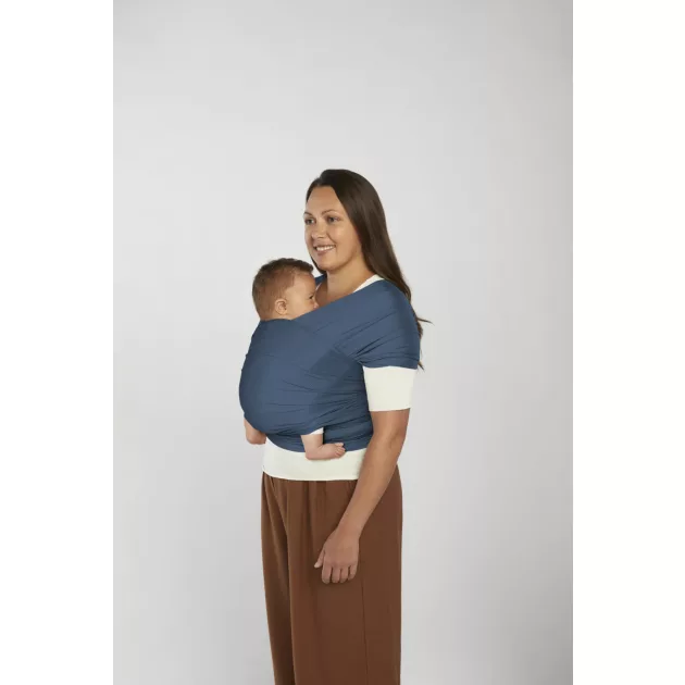 Ergobaby Aura Sustainable Mesh Hordozókendő: Twilight Navy / Kék