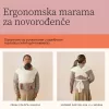 Ergobaby Aura Sustainable Mesh Hordozókendő: Twilight Navy / Kék